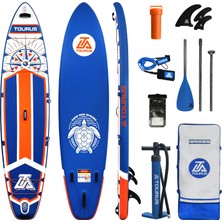 Tourus TS-CB01 350X84X15 cm Touring Şişme Sup Board – Uzun Mesafe Stand Up Paddle Board, Kaymaz Eva Yüzeyli Şişme Sörf Tahtası