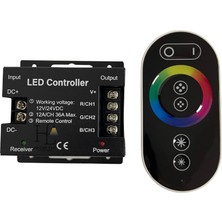 Hazar Led 12-24 Volt 36 Amper Rgb Dokunmatik (Touch) LED Kontrol Kumandası Rf (Kodlu)