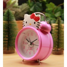 Hello Kitty Masa Saati & Çalar Saat - Kırmızı