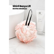 Destpak Sihirli Banyo Lifi - Ekstra Gramajlı - Ekstra Kaliteli - Vücut Kesesi - Top Lif