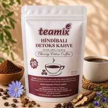 Teamix form kahve-Detox coffe- hindiba Kahvesi 20 Stick Form Kahvesi Bitkisel Karışım