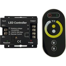 Hazar Led 12-24 Volt 36 Amper Cct-Tunable Dokunmatik (Touch) LED Kontrol Kumandası Rf (Kodlu)