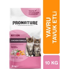Pronature Yavru Kuru Kedi Maması (Daily Growth) - Tavuk Etli ve Pirinçli - 10KG