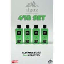 Ilgaz Çam Kolonyası 4'lü Set 80 Derece 400 ml | Elegance Series