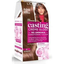 L'oreal Paris Casting Creme Gloss Koyu Sarı Saç Boyası 600 Parlak Kahve