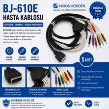 Nihon Kohden Nıhon Kohden BJ-610E Hasta Kablosu | Orijinal Ekg Patient Cable | Yüksek Kalite Monitör Bağlantı Kablosu