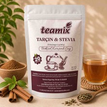 Teamix Tarçın Stevia Bitkisel Karışımlı Çay 20 Süzen Doypack Ambalaj