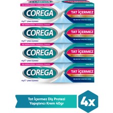 Corega Tat Içermez Yapıştırıcı Krem 40G x 4 Adet