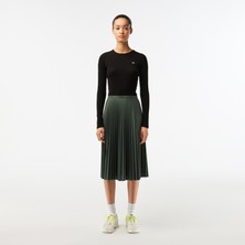 Lacoste Kadın Loose Fit Yeşil Etek