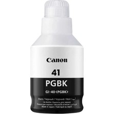Canon Gı-41 G1430 G2470 G3470 G4470 Orijinal Siyah Mürekkep 135 ml