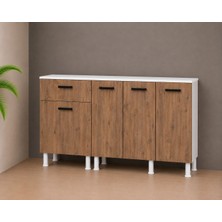 Visas Concept ÇEKMECELİ180 cm Çok Amaçlı Dolap