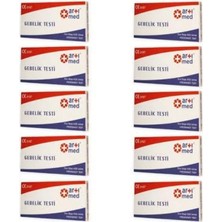 Artımed Gebelik Testi 10 Adet Strip Test Hafif ve Dayanıklı Kullanım Kolaylığı