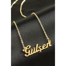 Zero Land Ilkeshop Gülşen Isimli Kolye -Sarı