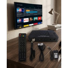 Full Hd Uydu Alıcısı HDMI USB Girişli Yüksek Çözünürlüklü Dijital Yayın Cihazı - Lisinya