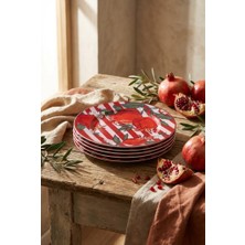 Acar Nuances Porselen 6'lı Pasta Tabak 20CM