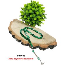 Sedef 33 lü Tesbih Zeytin Model