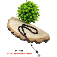 Sedef 33 lü Tesbih Zeytin Model