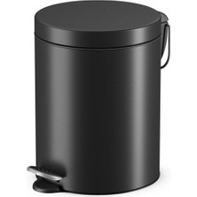 Hailo 5050-601 Çöp Kovası Selekta Mat Siyah 5 Lt