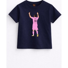 Rabona Fashion Messi Goat 10 Vintage Tee Çocuk Tişört'ü