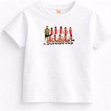 Rabona Fashion Ajax 95 Champions Squad Retro Çocuk T-Shirt