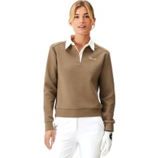 Macade Golf Rae Sepia Polo Sweatshirt WSW2546005
