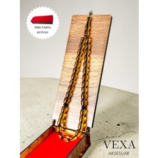 Vexa Aksesuar Kanayan Bağa Tesbih - Özel Kadife Kutulu Premium Hediyelik