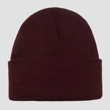 Zero Land Ilkeshop Çift Kat 1 Nci Kalite Renkli Bere   Bere Eldiven -Vişne Çürüğü