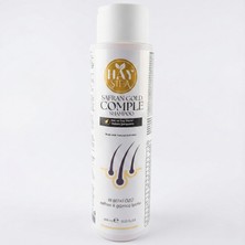Sibelora Home Safran Gold Complete Şampuan 400 ml Safran Özlü Gümüş Iyonlu Keratin ve Biotin Içeren Bitkisel Şampuan