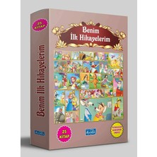 Arden Parıltı Yayınları - Benim Ilk Hikayelerim - 25 Kitap Set - 2 Boyama Kitabı Hediye