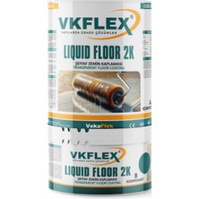 Vkflex Lıquıd Floor 2k Şeffaf Zemin Kaplaması