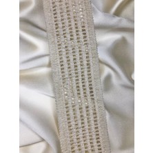 Ezel-In Tekstil Aksesuarları, Dekoratif Fileli Dantel Şerit,50 Metre, KOD-P331