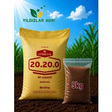 Gübretaş 20.20.0 Kompoze Taban Gübresi 5kg - Katı Kimyevi Gübre (Açık Ambalaj)