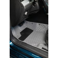 Volkswagen Vw Passat B8 - B8.5 2015-2023KOYU Gri 8d Premium Araca Özel Tam Kaplama Deri Oto Paspas