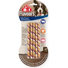 8in1 Flavours Triple Flavour Twisted Sticks Üçlü Lezzet Çubukları 70 Gr.