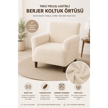 Btf Home Yumuşacık Welsoft Tek Kişilik Koltuk Örtüsü Yıkanabilir  Kaymaz Esnek