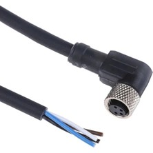 Telemecanique Sensors Telemecanique XZCP1041L2 ,açılı/m8/4pin/dişi Pur-2mt Sensör Kablo