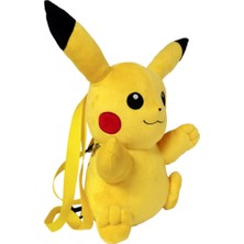NW NessiWorld Pokemon Pikachu Peluş Sırt Çantası