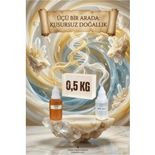 Organik Hekim Süt Kokulu Esans 30 ml | Sarı Renk Sabun Boyası 30 ml | Şeffaf Sabun Bazı 500 gr