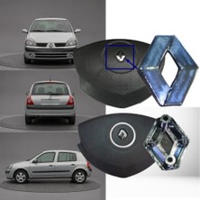 Zetoto Clio 2 Airbag Kapağı Arması