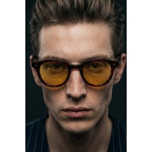 Bilge Karga Delvora Leopard Yellow Erkek Güneş Gözlüğü