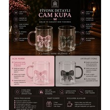 As Home Fiyonklu Cam Kupa