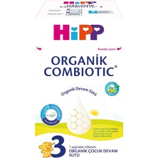 Sepeti Hipp 3 Organik Combiotic Bebek Sütü 600 gr Najmaddin