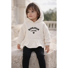 Baby Lory Kids Store Bonjur Kız Çocuk Kadife Taytlı Takım