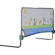Esranın Dünyası Agubugu Baby AGU-105-90 Katlanabilir Yatak Bariyeri (Hayvan Desenli, 90CM)
