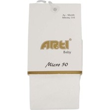 Sepeti Artı Micro Külotlu Muz Çorap 300178 Krem Najmaddin