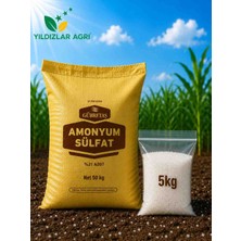 Gübretaş %21 Amonyum Sülfat Şeker Gübresi 5Kg - Katı Kimyevi Gübre (Açık Ambalaj)