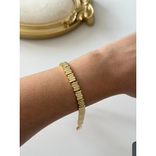 Nevamor Zarafet Zinciri Gold Bileklik