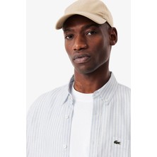 Lacoste Men's Regular Fit Blue Shirt Standart Kesim Erkek Gömlek Mavi