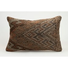 Kilim Wholesale El Yapımı Eski Kilimden Yapılmış Vintage Kırlent Kılıfı, YÜN,40X60CM