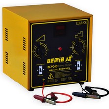 Demiriz Bc 9040 - 90 Volt - 40 Amper Manuel Akü Sarj Redresörü ( Dijital Volt + Akım Göstergeli )
